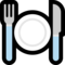 Fork and Knife With Plate emoji on Microsoft